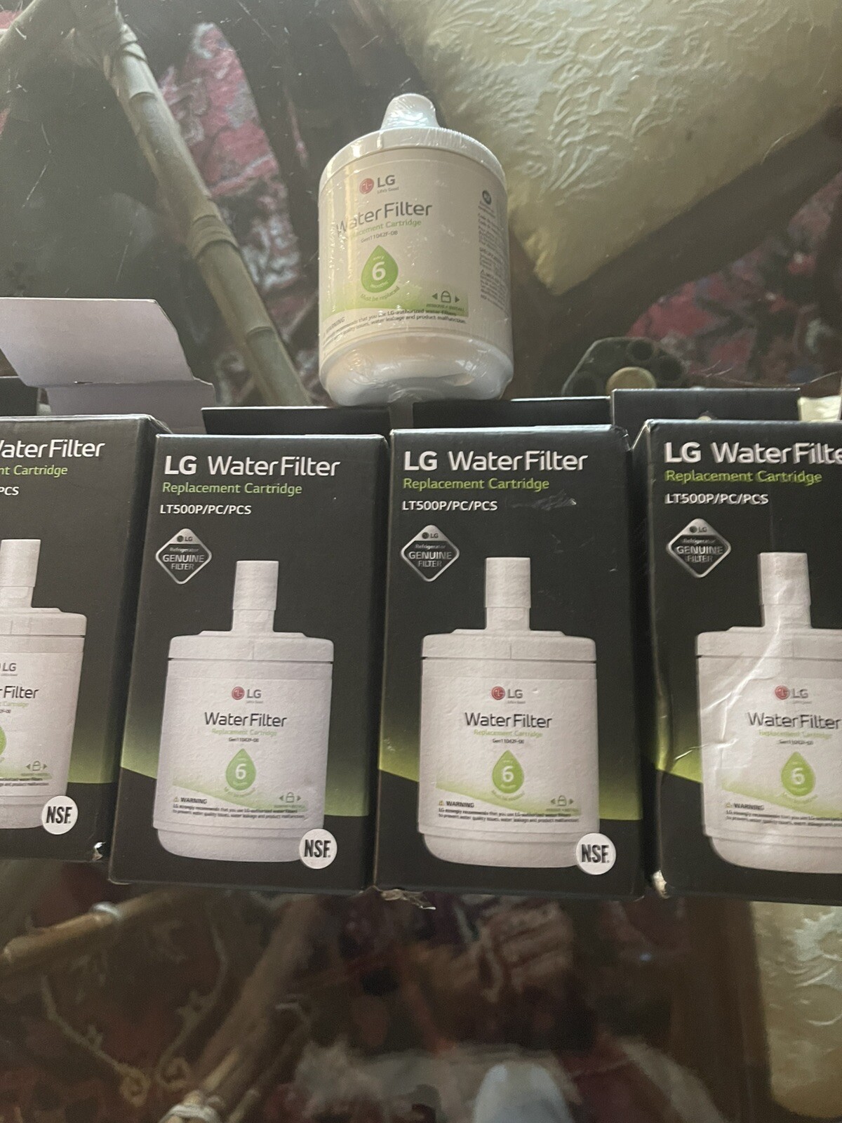 LG Water Filter LT500P Replacement Cartridge Name brand in original package