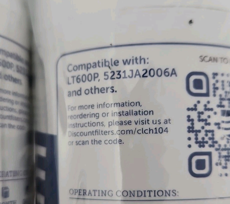 3 Clear Choice TASTE Water Filters CLCH104 – 6 mo. 300 gal. Make in USA
