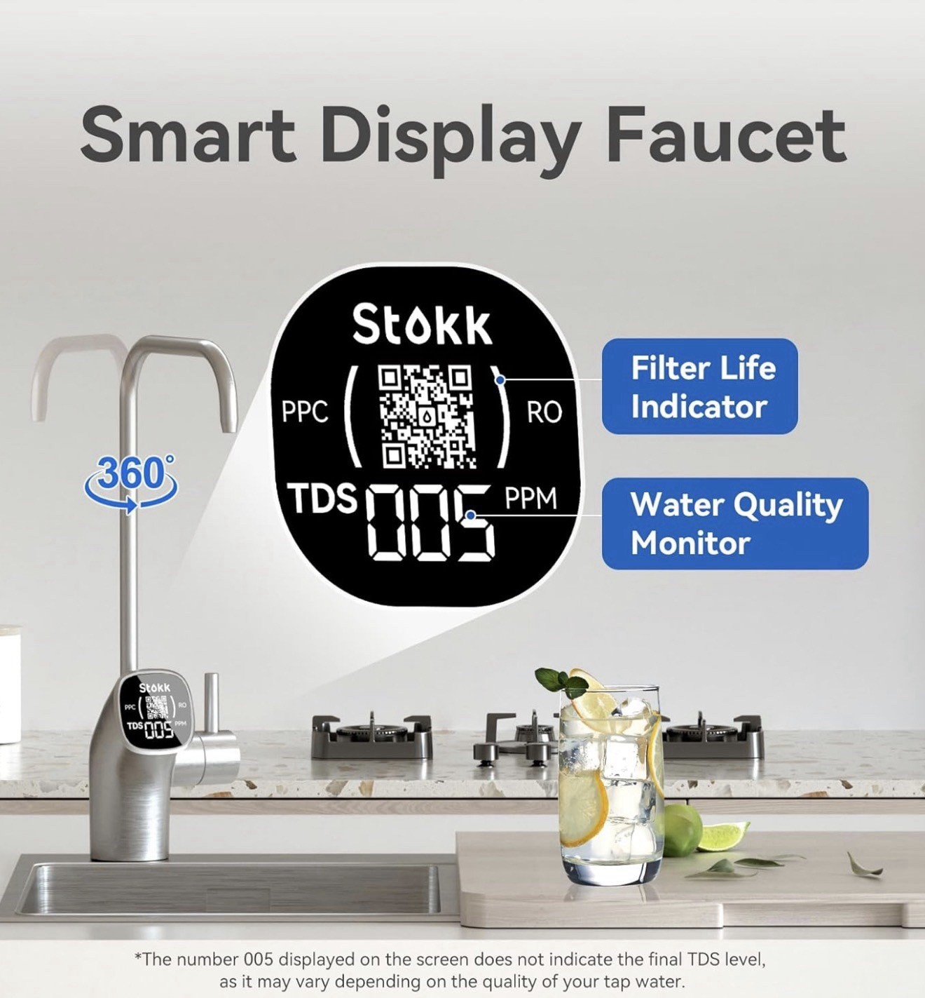 Stokk S1 Plus Reverse Osmosis System, 8 Stage Tankless Water Filtration. New