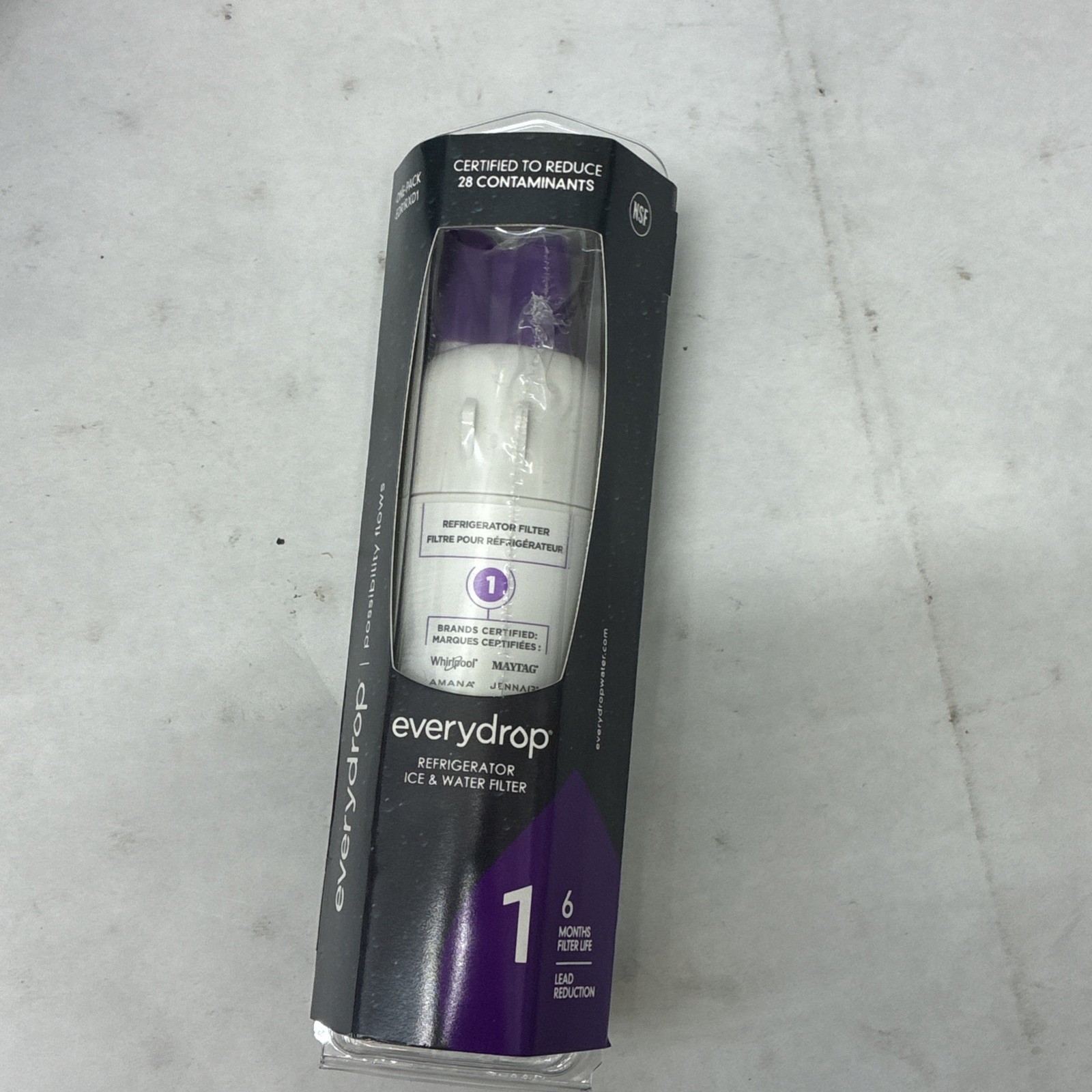 Whirlpool EveryDrop Refrigerator Ice And Water Filter 1