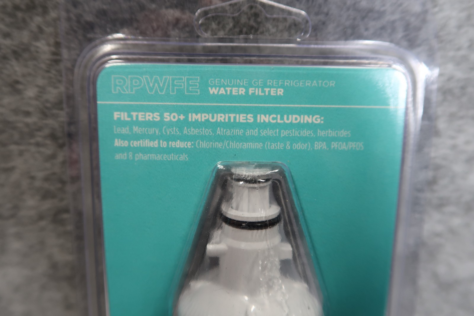 GE RPWFE Genuine Refrigerator Water Filter (WITH CHIP) New Sealed Filter