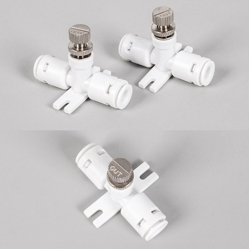 2pcs Water Speed Controller Hose Reverse Osmosis Water Flow Valves Regulator
