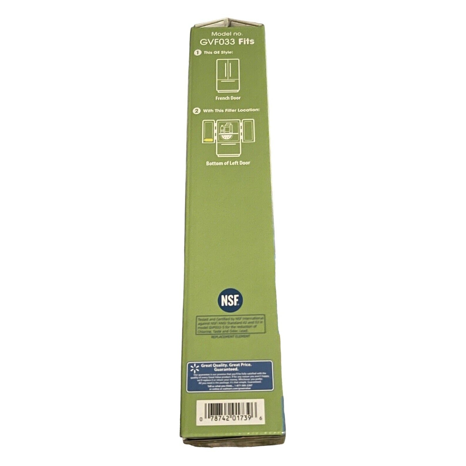 Great Value Refrigerator Water Filter Replaces Ge Model RPWF 6months 300 gallons