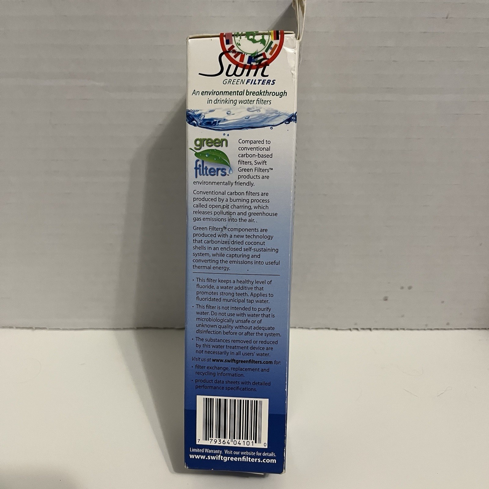 Swift Green Replacement Water Filter SGF-PA07 ~ Reduces Chlorine