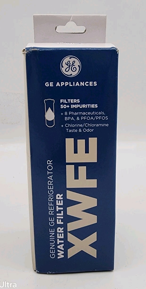 Genuine GE XWFE Refrigerator Water Filter 50+ Impurities No Chip