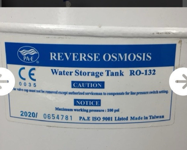 Watts Re PWR04verse Osmosis Water Filter Completeness Unknown w/new filters