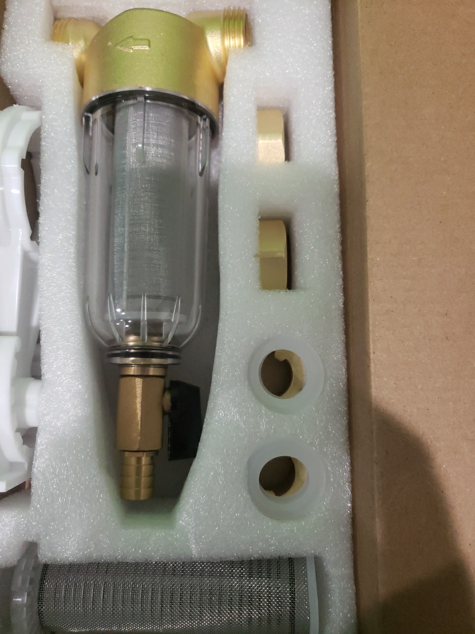 3/4″ Spin-Down Sediment Filter 150&500 Micron for Well Water, Home & Commercia