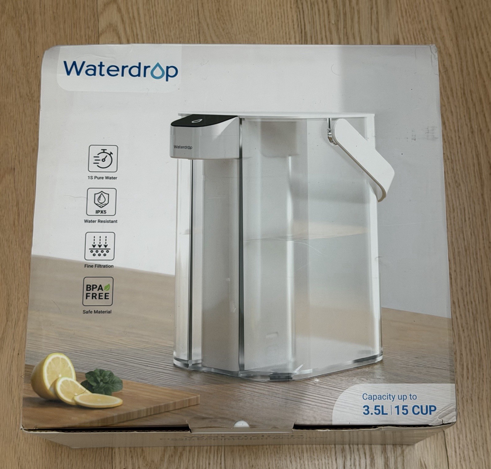 *NEW* Waterdrop Electric Water Filter, ED01 Countertop Water Filtration System
