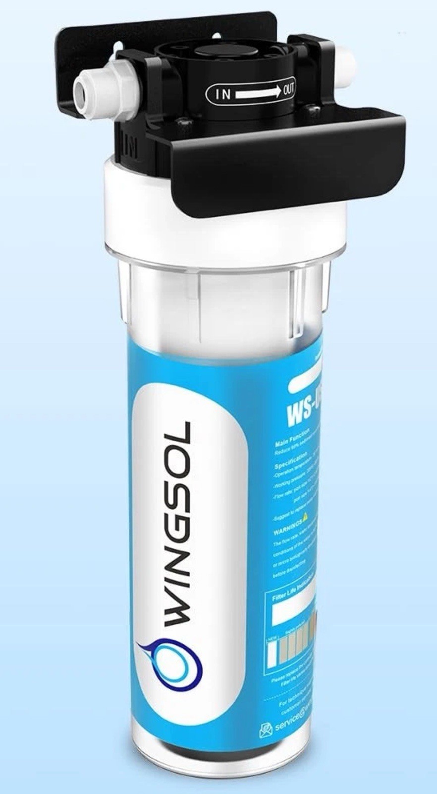 Under Sink Alkaline Water Filter Only, Improves and Taste, 5-in-1, No Box. New