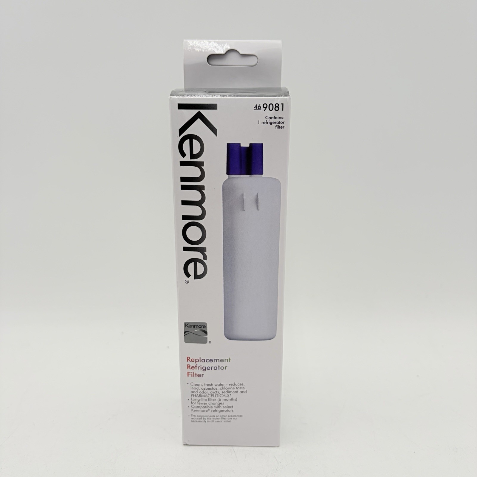 1 Pack Kenmore 9081 Replacement Refrigerator Water Filter 46-9081 NEW