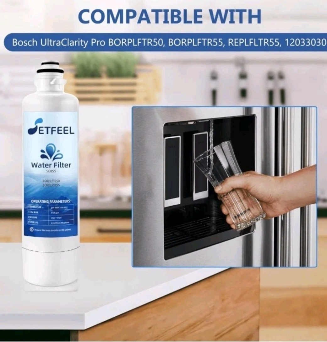 11032531 Water Filters For Bosch Refrigerators for BORPLFTR50 BORPLFTR55