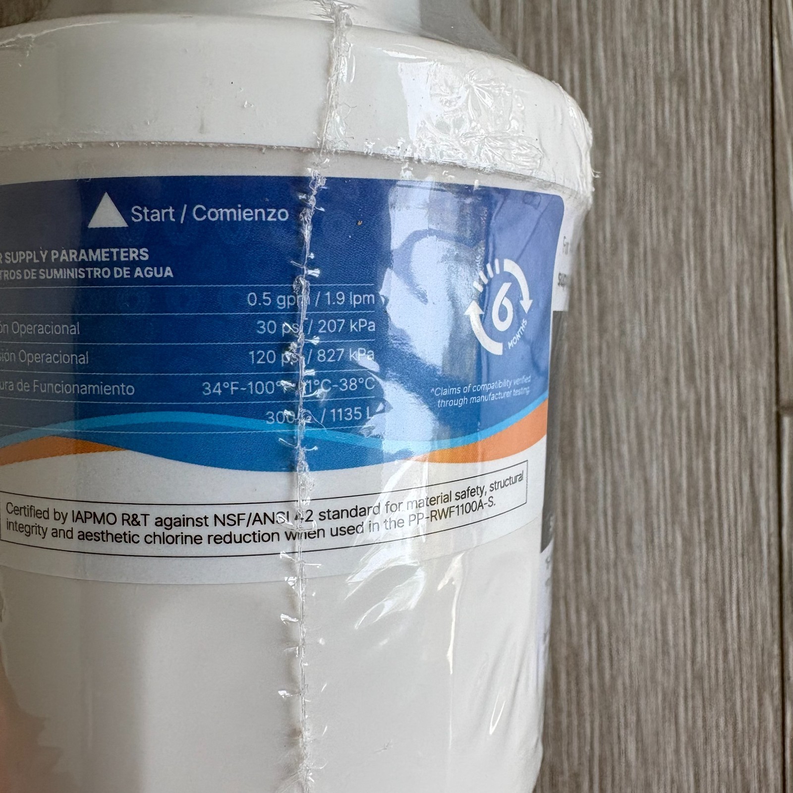 PurePlus Replacement Water Filter PP-RWF1100A For System Model PP-RWF1100A-S New