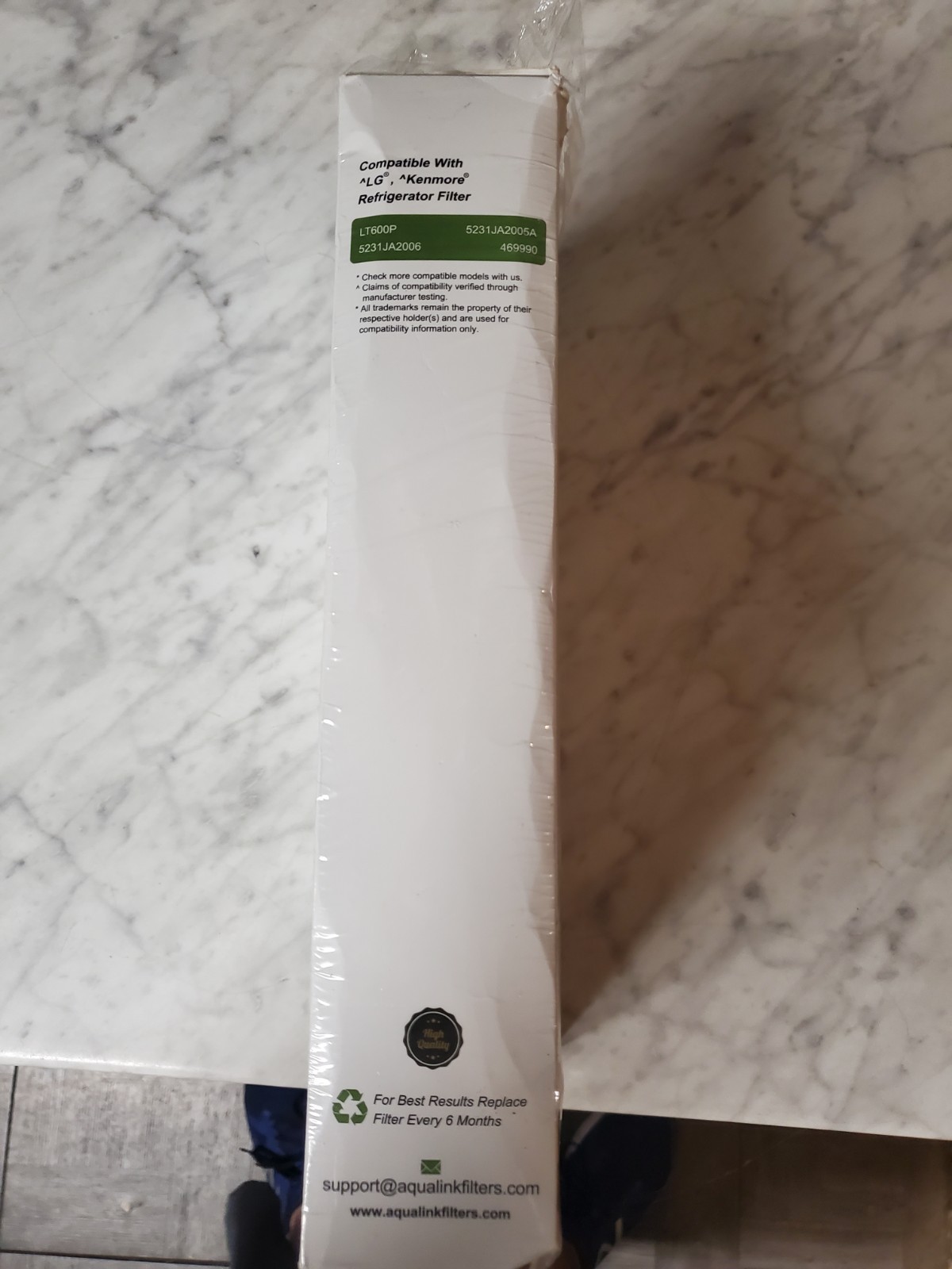 Aqualink Refrigerator Water Filter 3pack AL-LT600P