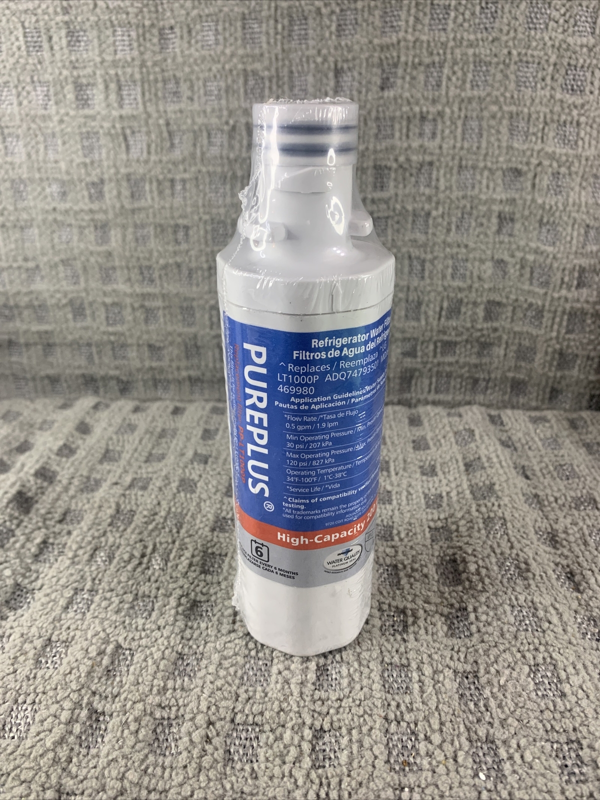 IcePure RWF4700A Water Filter Compatible LG Kenmore LT1000P 469980 ADQ4793501