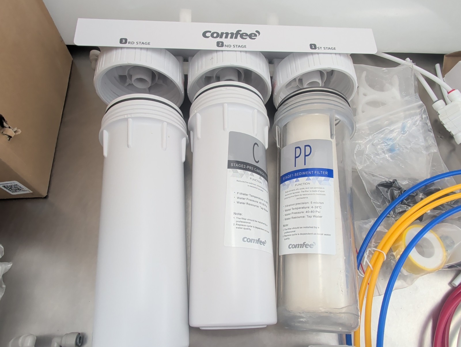 Comfee 5 stage Reverse Osmosis Water 75 GPD CMP10 Filter (Open Box)