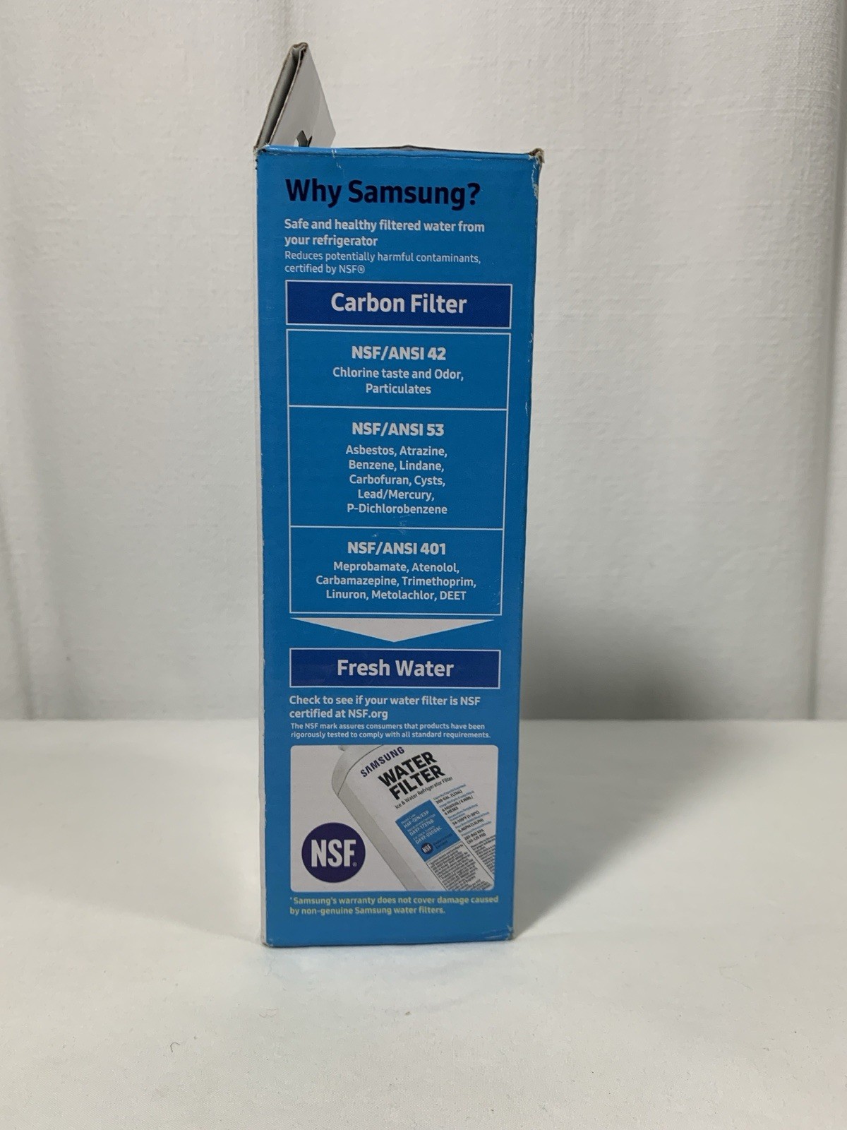 Samsung Genuine HAF-QIN/EXP DA97-17376B/DA97-08006C-A Refrigerator Water Filter