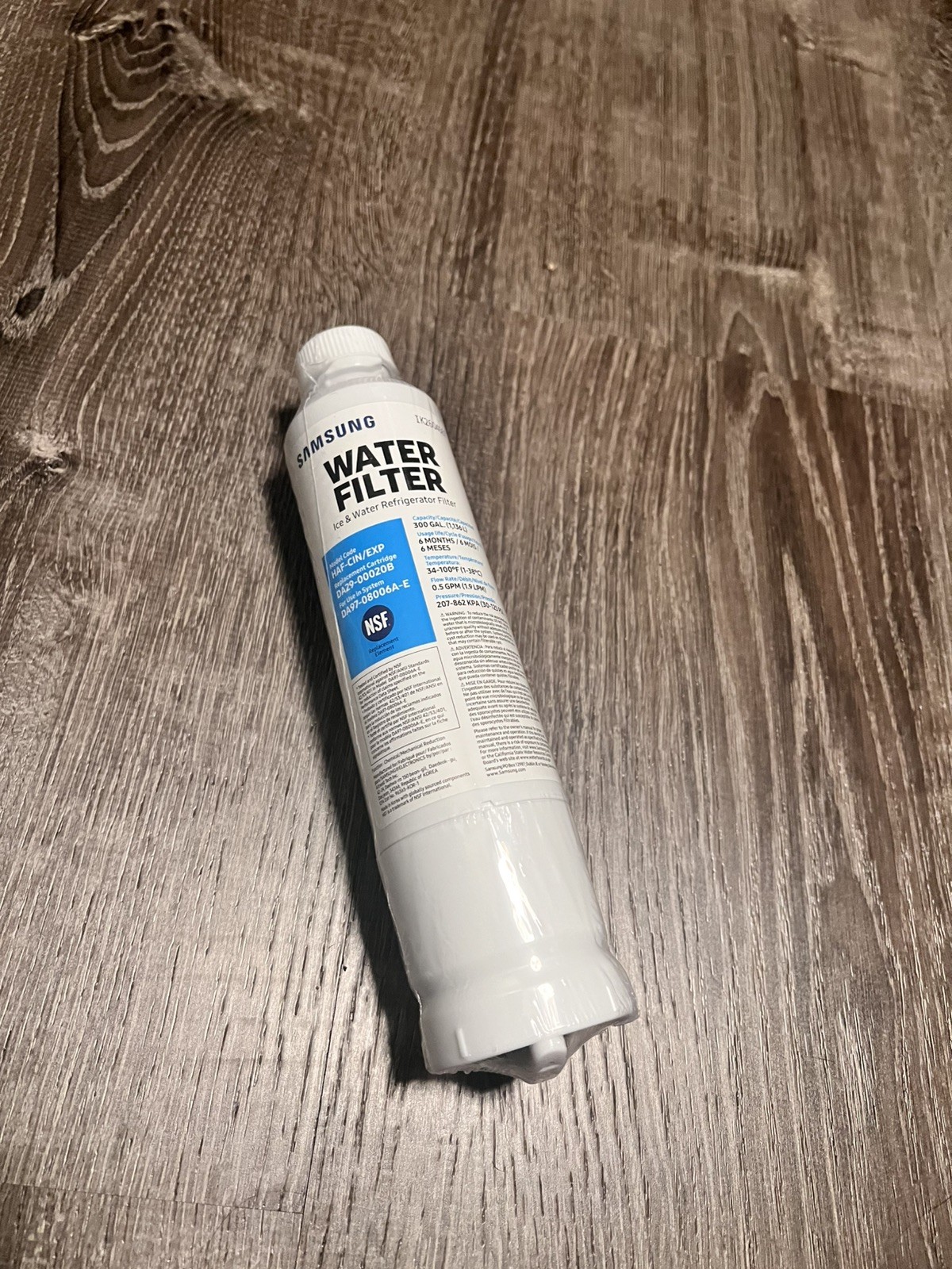 Samsung DA29-00020B HAF-CIN/EXP Ice & Water Refrigerator Filter
