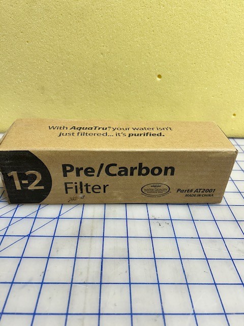 AquaTru AT2001 Pre/Carbon Water Filter Stages 1-2 SEALED