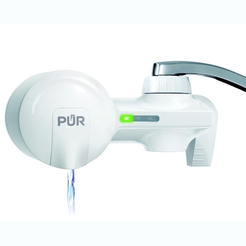 PUR Maxion Faucet Water Filter 100 Gal Reduces Lead Chlorine
