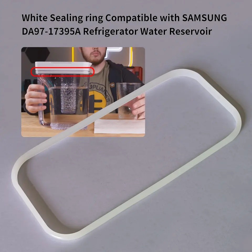 Samsung Fridge Water Pitcher Reservoir DA97-17395A White seal No Leak US New