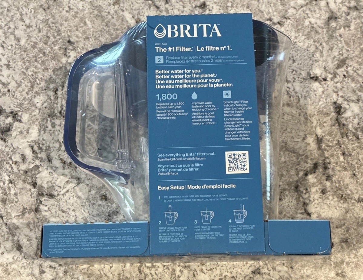 Brita Small 6-cup Pink Metro Water Filter BPA Free RARE! New & Sealed