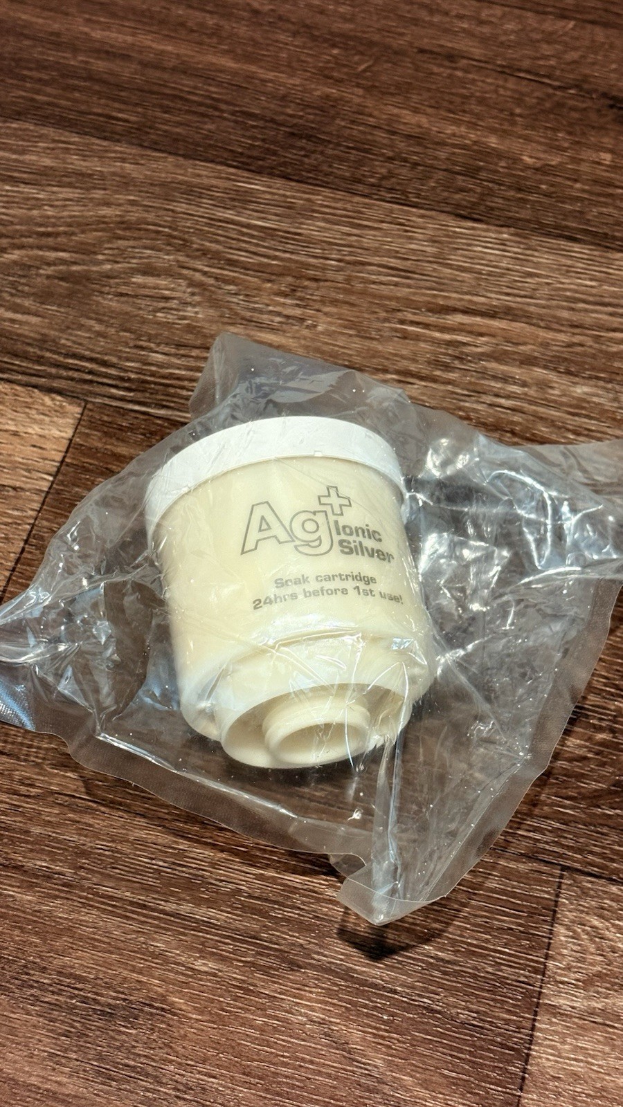 Ag+ Ionic Silver Water Filter Cartridge Insert White Plastic 1-Pack Silver Ions