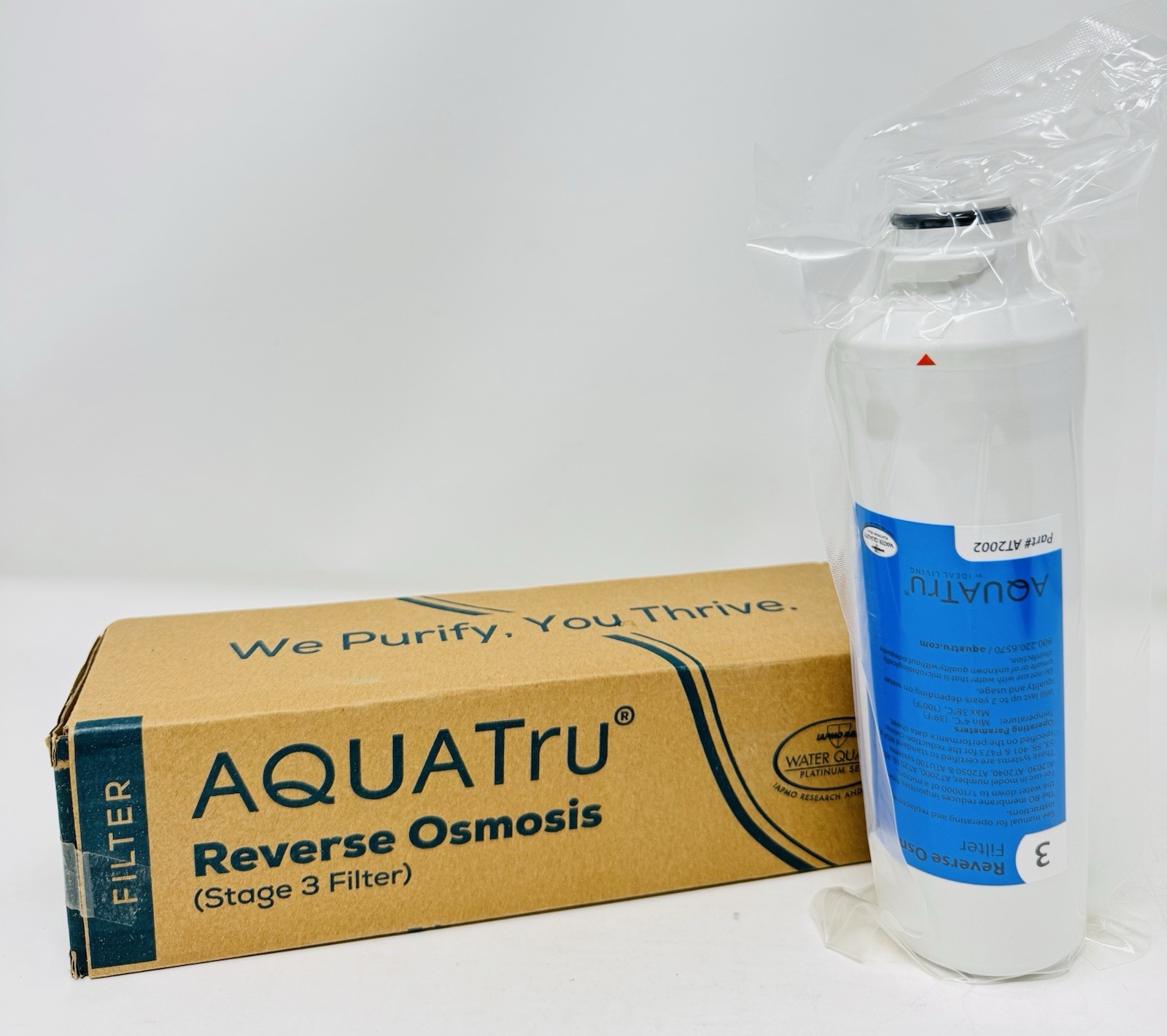 AQUATru AT2002 Reverse Osmosis Stage 3 Replacement Water Filter