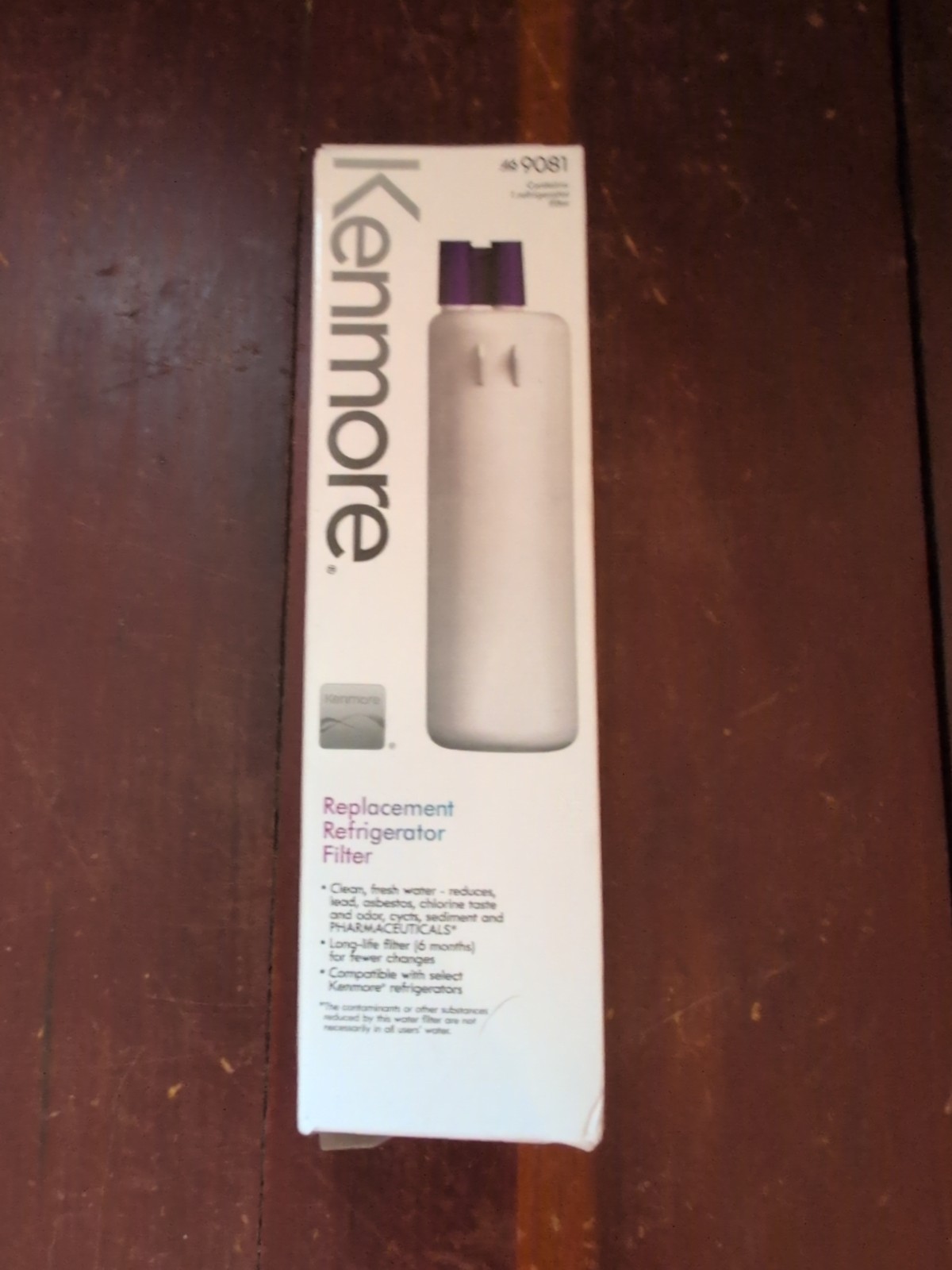 Kenmore Replacement Refrigerator Water Filter 469081 Open Box Filter Sealed
