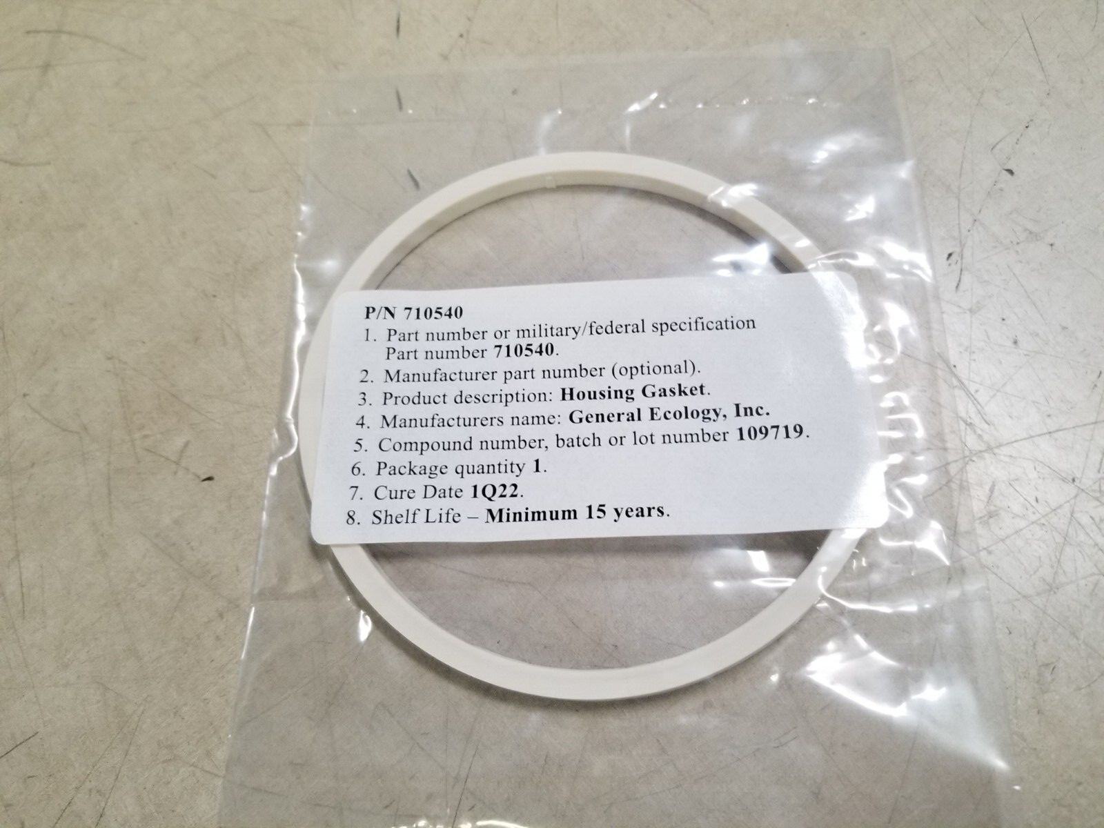 UNBRANDED 710540 HOUSING GASKET WATER FILTER