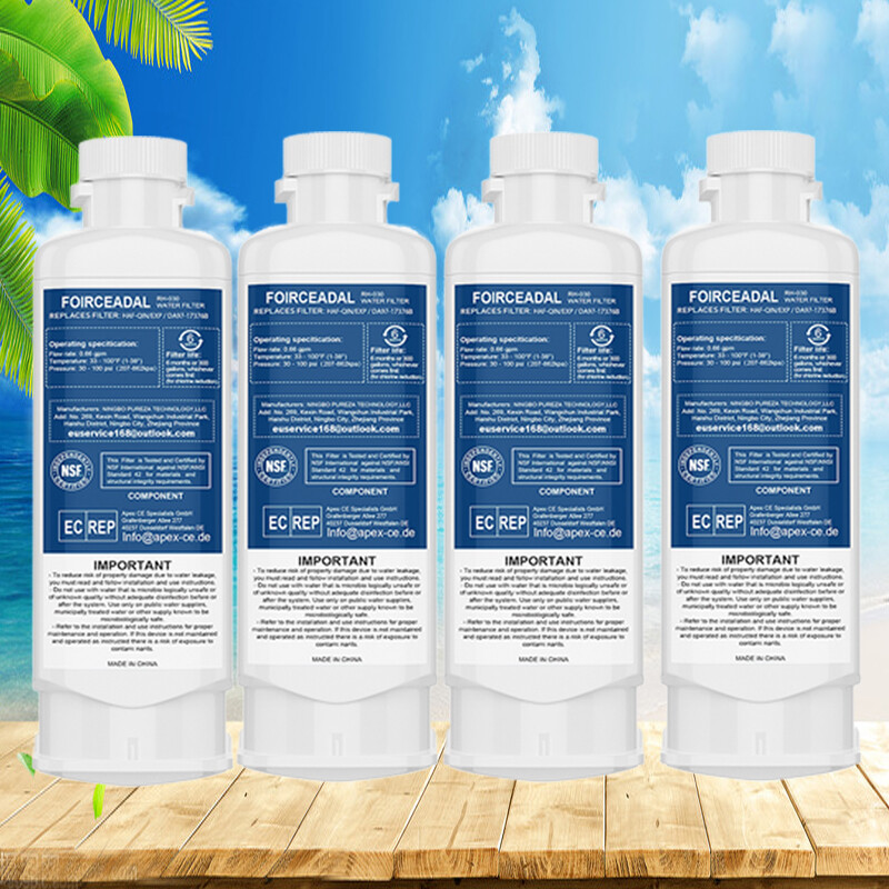 1/2/3/4 Pcs for Samsung DA97-17376B HAF-QIN/EXP Refrigerator Water Filter NEW