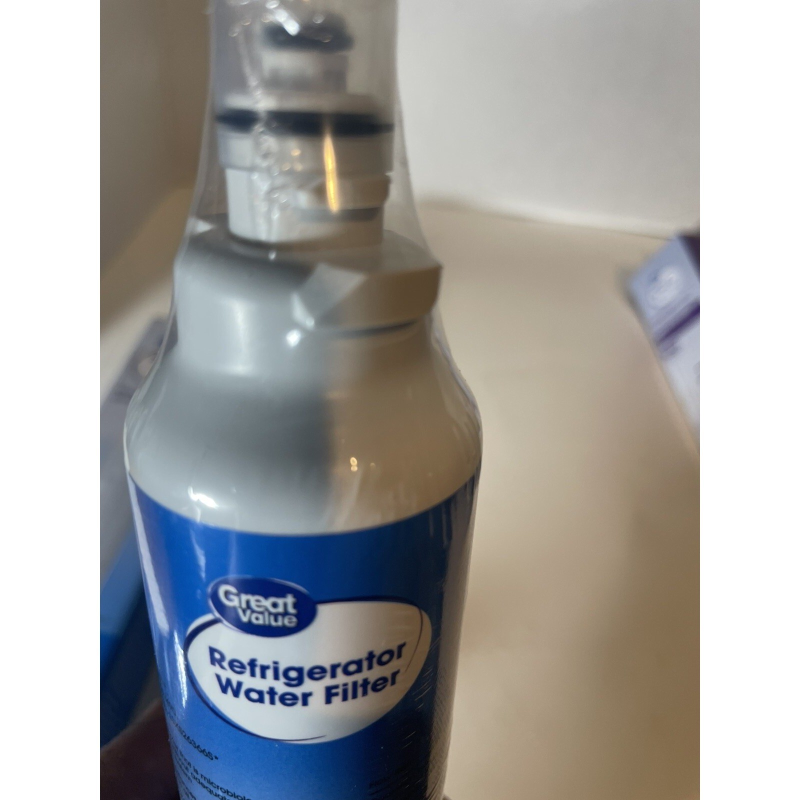 Great Value Refrigerator Water Filter Replaces GE Model RPWF 6months 300 gallons