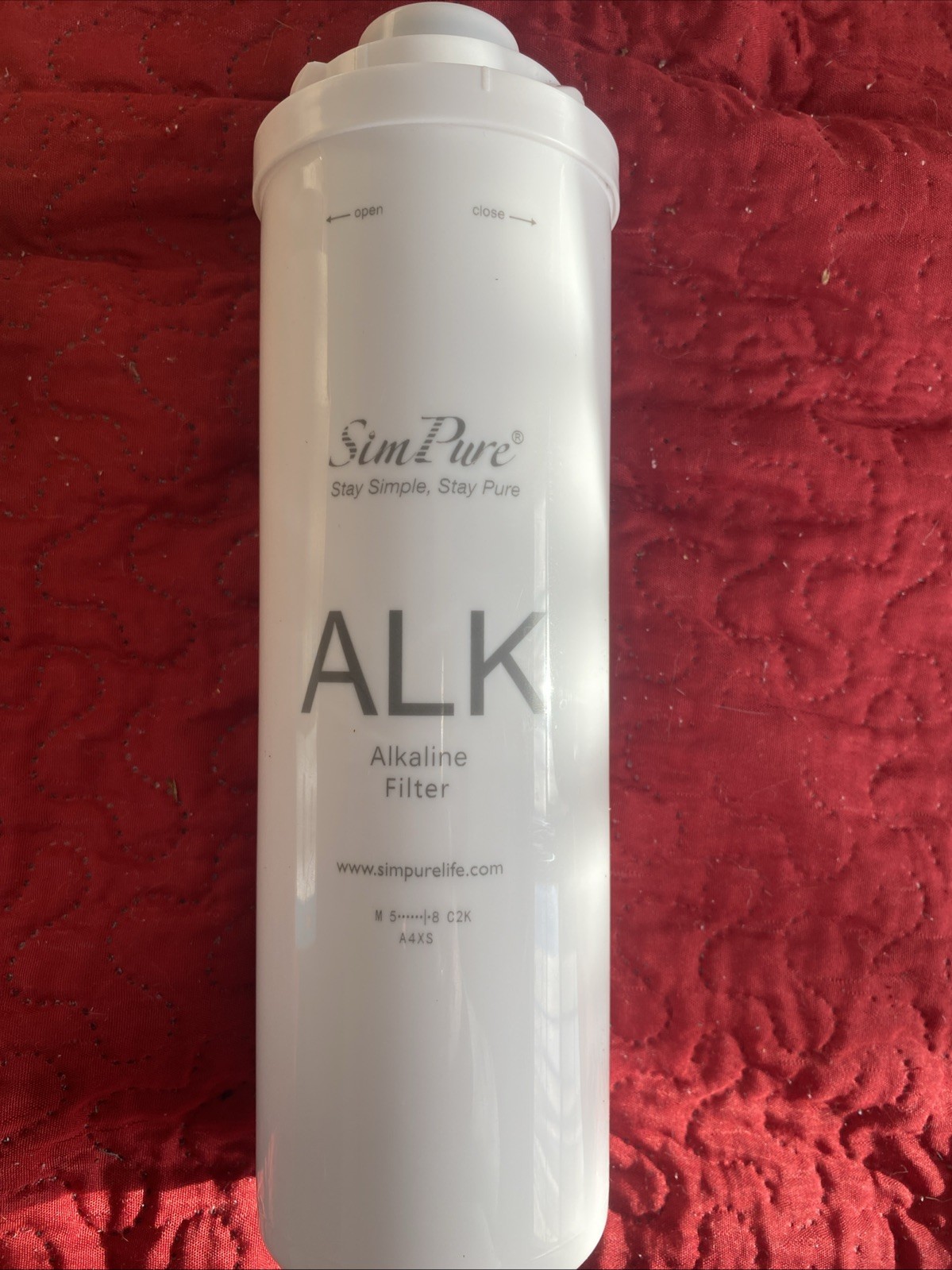 SimPure WP2-400/T1-400 ALK Alkaline pH+ Water Filter Replacement Cartridges