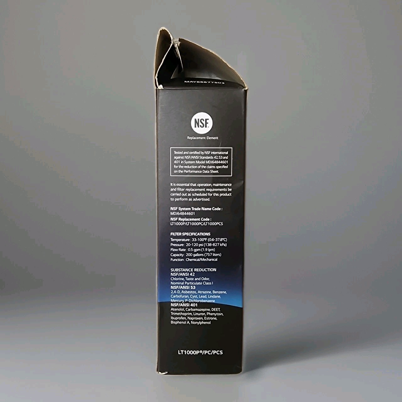 LG Water Filter LG LT1000P PN: ADQ747935 (6mth)