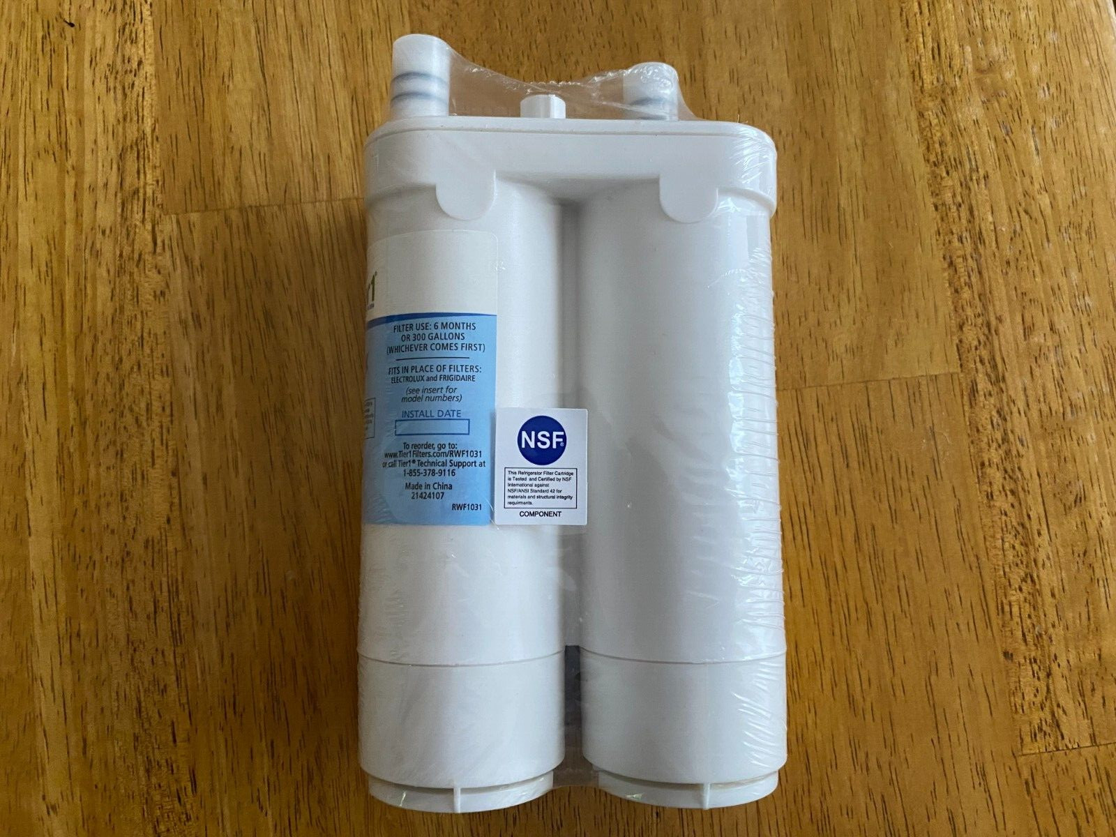 Frigidaire Tier 1 Replacement Refrigerator Filter RWF1031 6 Months / 300 Gallons