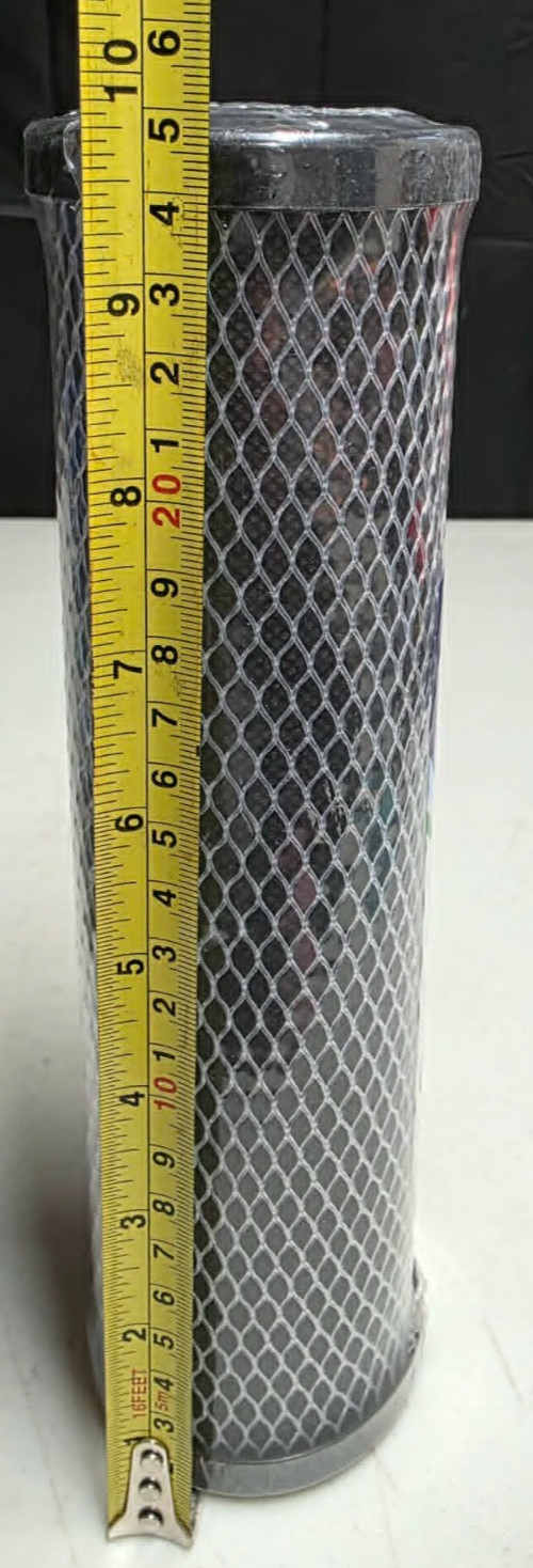 PUREPLUS CTO 10 10″ X 2.5″ Sintering Activated Carbon Block Water Filters (4)