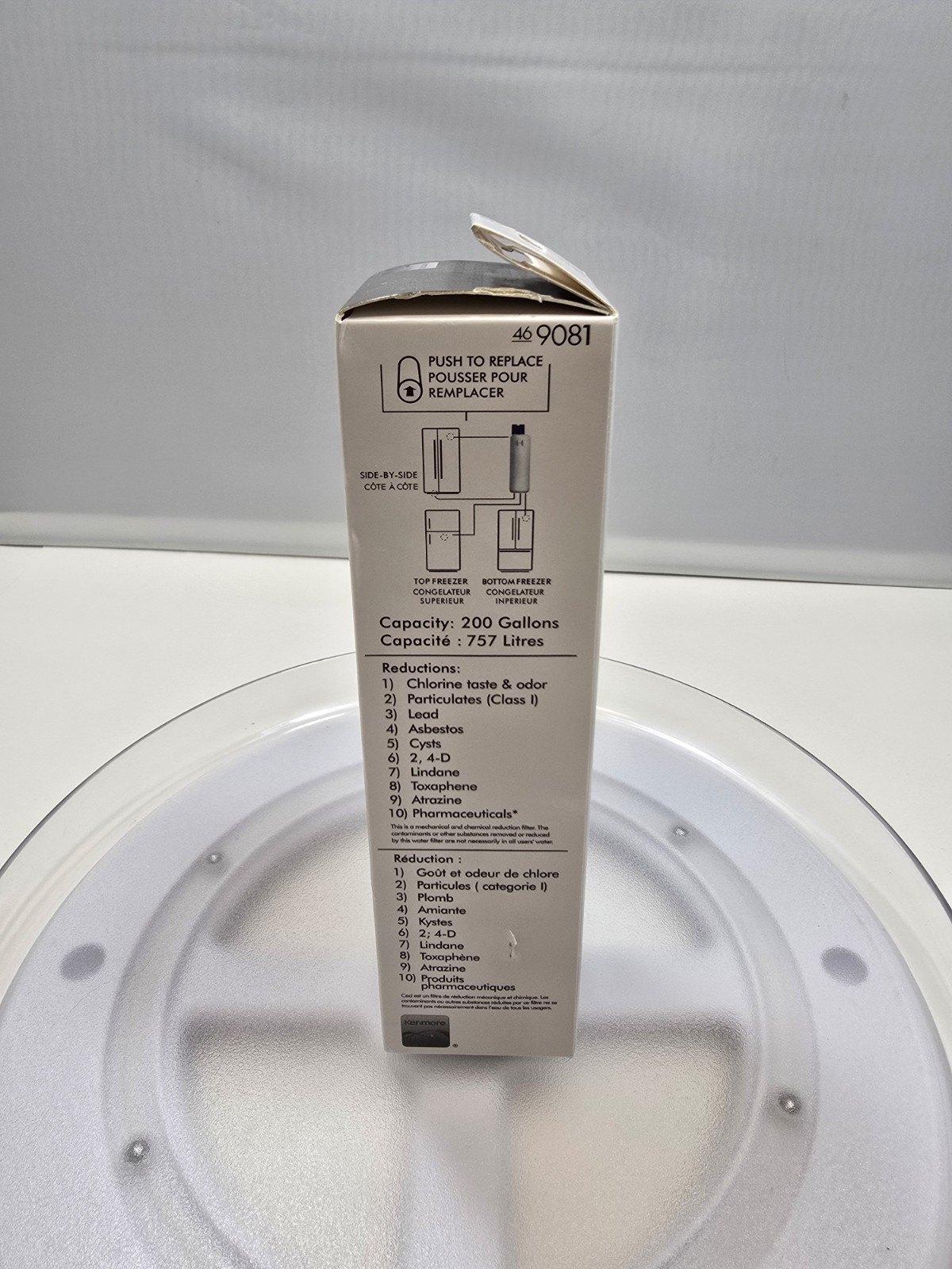 Kenmore 469081 Refrigerator Water Filter – White OEM