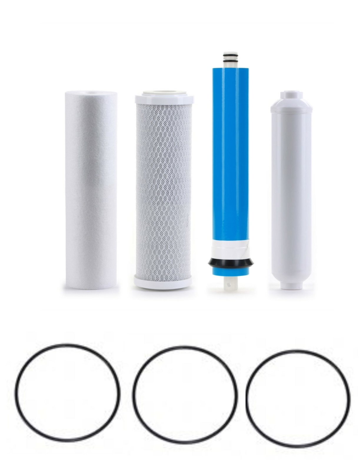 Compatible withCoralife Pure-Flo II RO/DI 50 4-Stage, EC RO System Water Filters