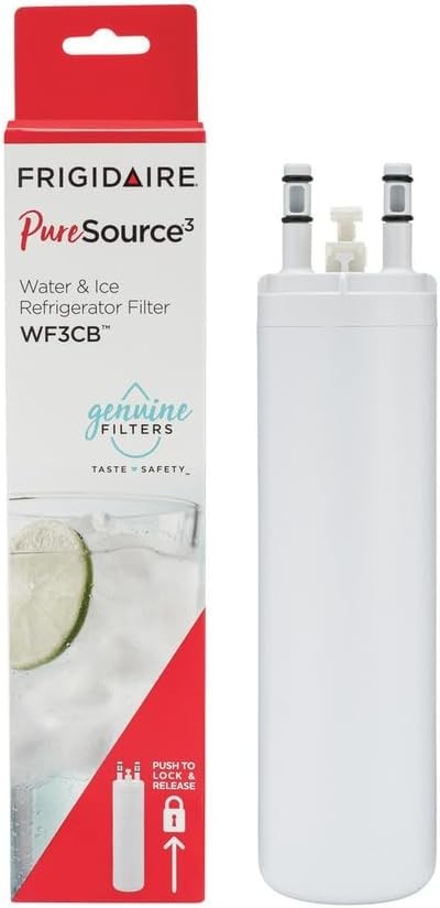 Refrigerator Water Filter WF3CB Puresource3 Replacement 9 Inch White Compatible