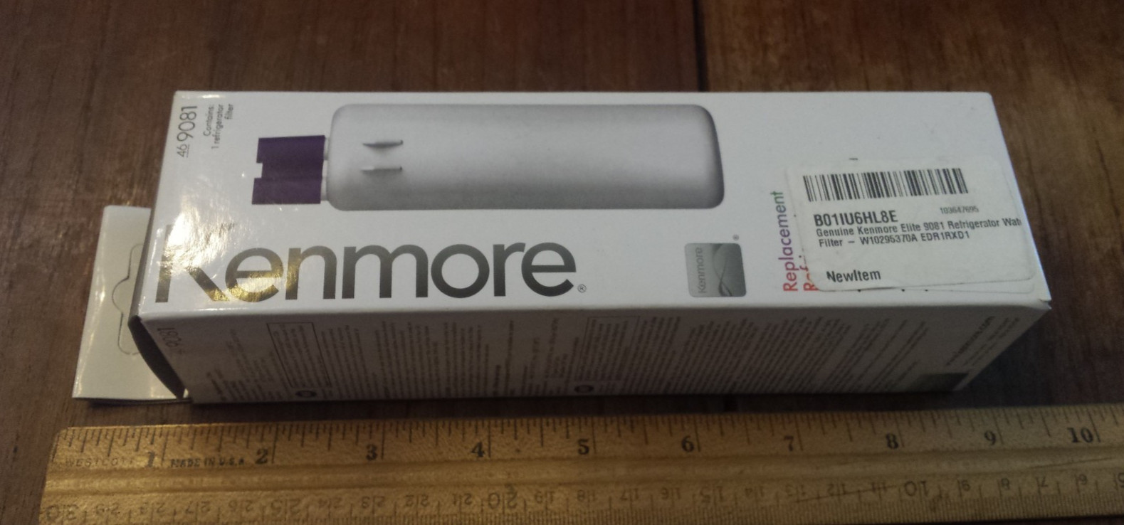 Kenmore 469081 Replacement Refrigerator Water Filter White – New