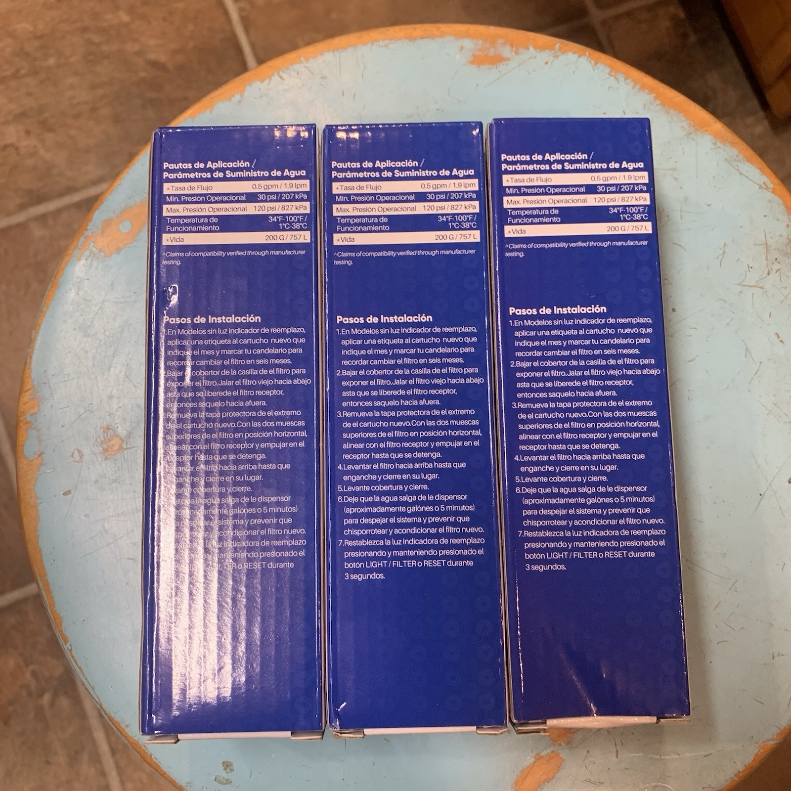 PurePlus Replacement Water Filter PP-RWF 1200A NEW SEALED- 3 Pack