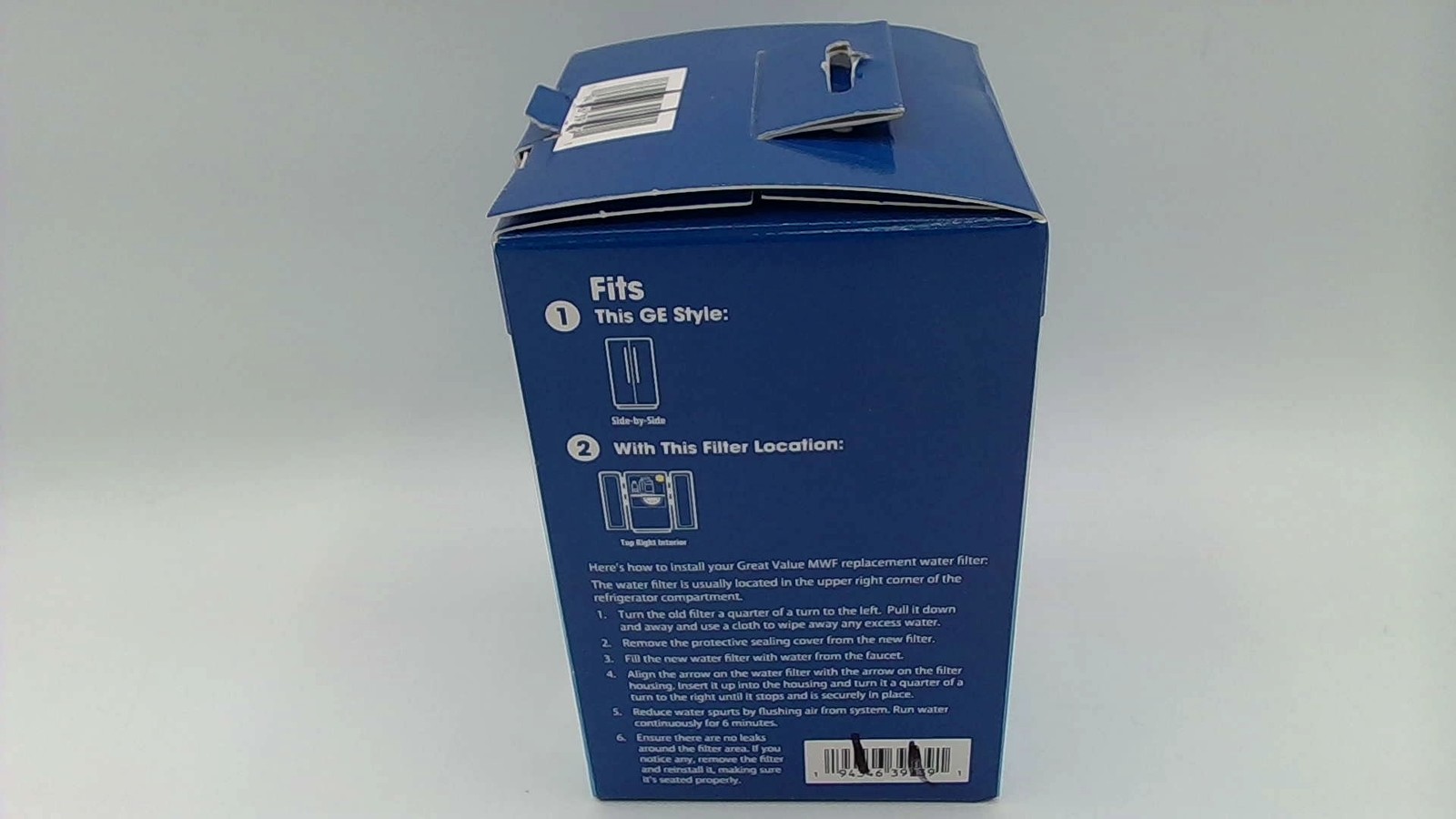 Great Value Compatible Refrigerator Water Filter Fits GE MWF MWFP 46-9991 GWF