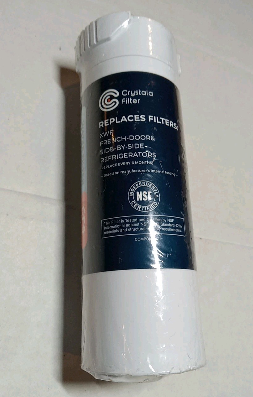 Crystala Refrigerator Water Filter Replacement CF9 Sealed in plastic
