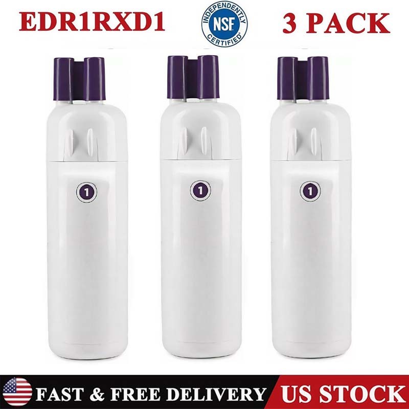 3 PACK ΕDR1RXD1 Refrigerator Water Filter 1 Replacement New FREE SHIP