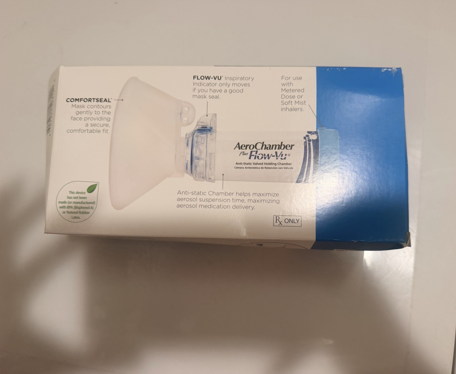 AeroChamber Flow-Vu Water Filter for Aqua Optima Evolve White/Blue