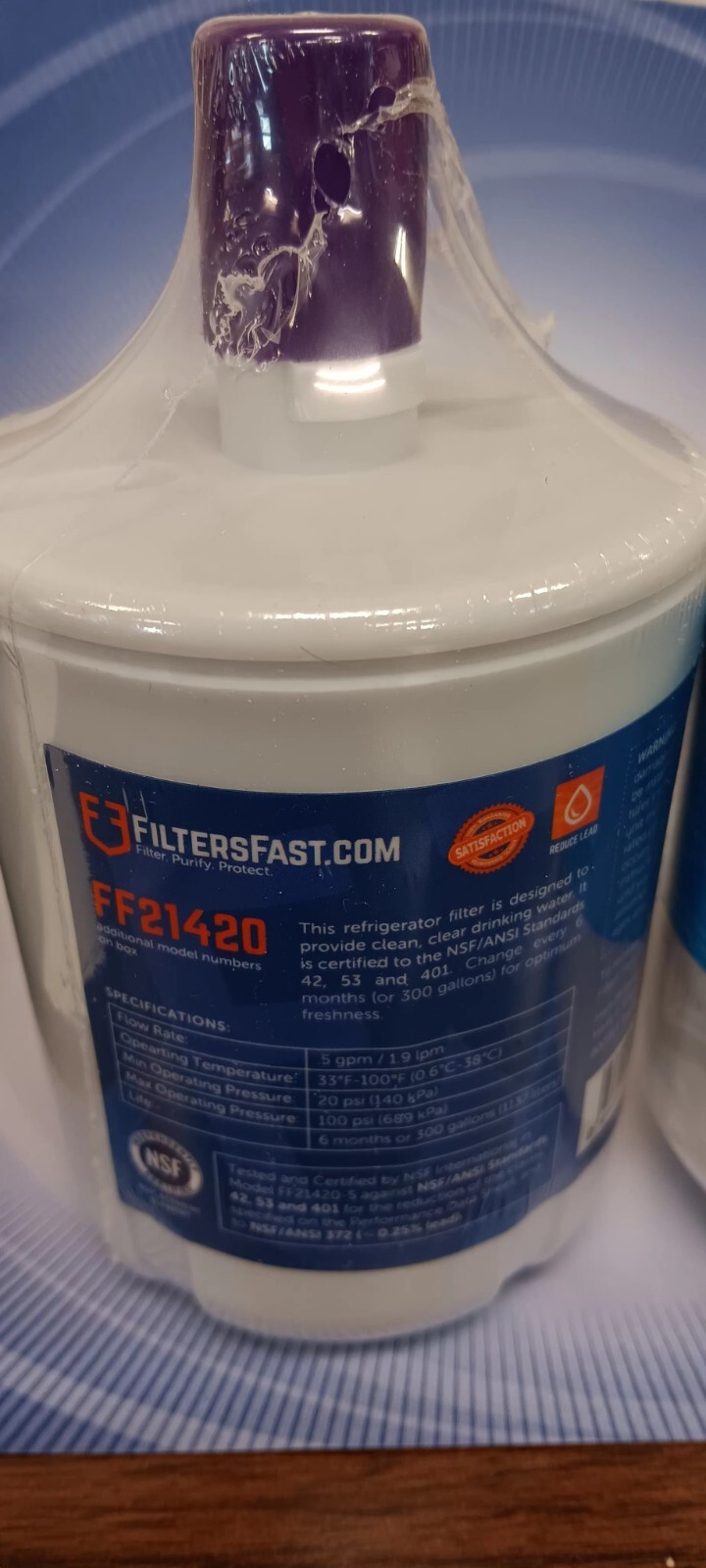 Water Filter Replacement Cartridges compatible with LG LT500P
