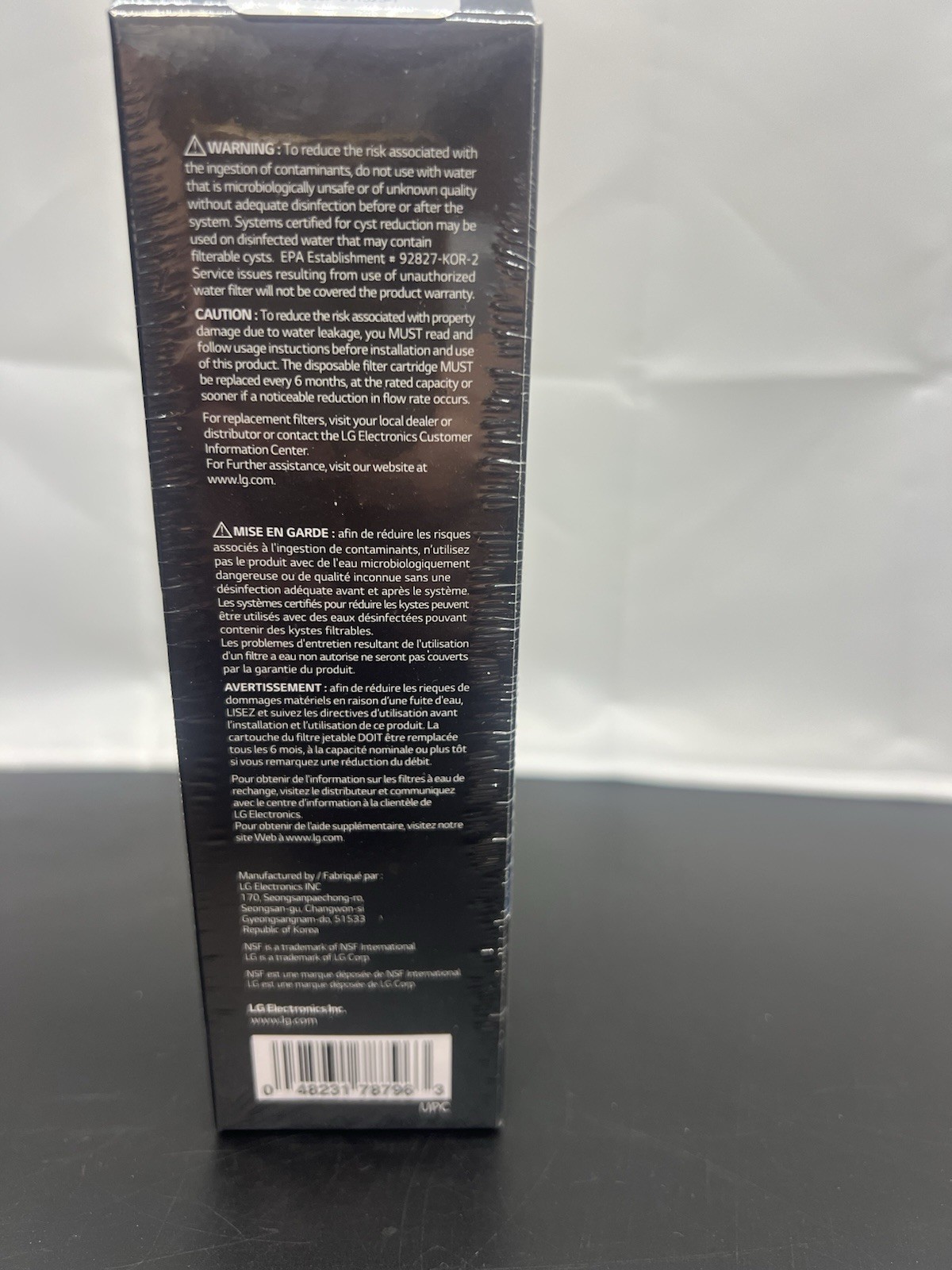 LG LT1000P 6Month / 200Gal Capacity Replacement Refrigerator Water Filter…