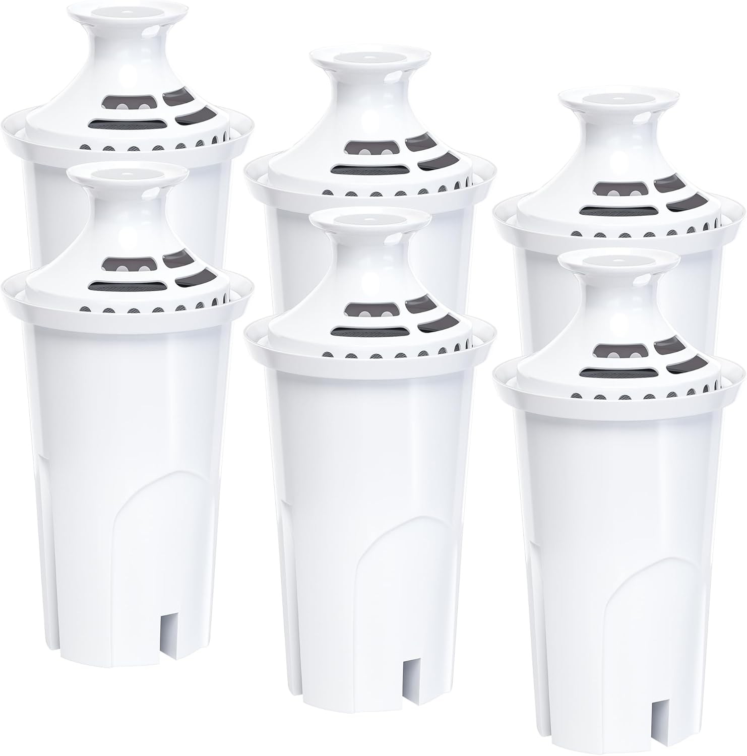 6 Pack Fit For Brita Classic OB21/OB03 987554 35503 42432 Pitcher Water Filter