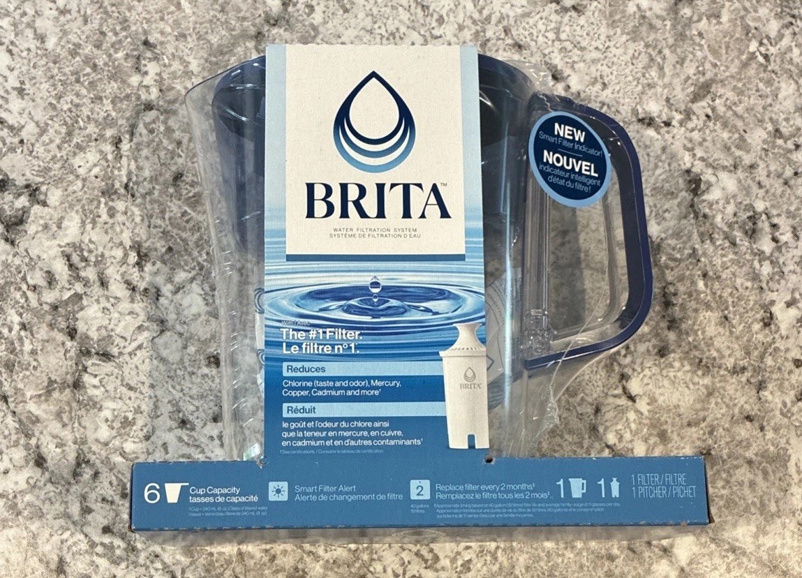 Brita Small 6-cup Pink Metro Water Filter BPA Free RARE! New & Sealed