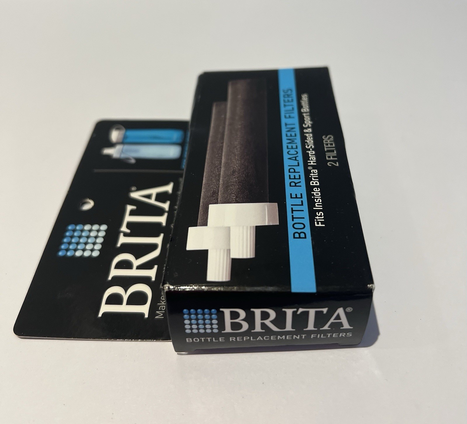 4 Packs Of 💙 2 Brita Bottle Replacement Filters Fits Hard Sided & Sport Bottle