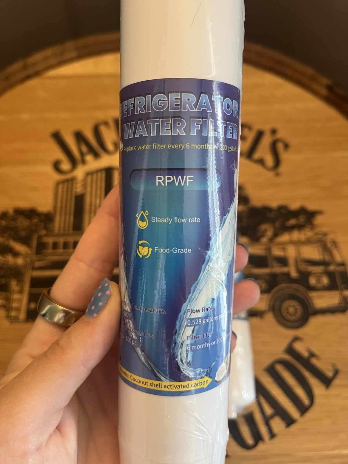3 Pack Refrigerator Water Filter RPWF, Unbranded, New